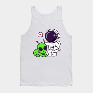 Astronaut and alien Tank Top